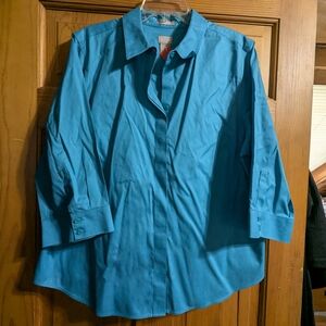Chico's Vibrant Blue Blouse